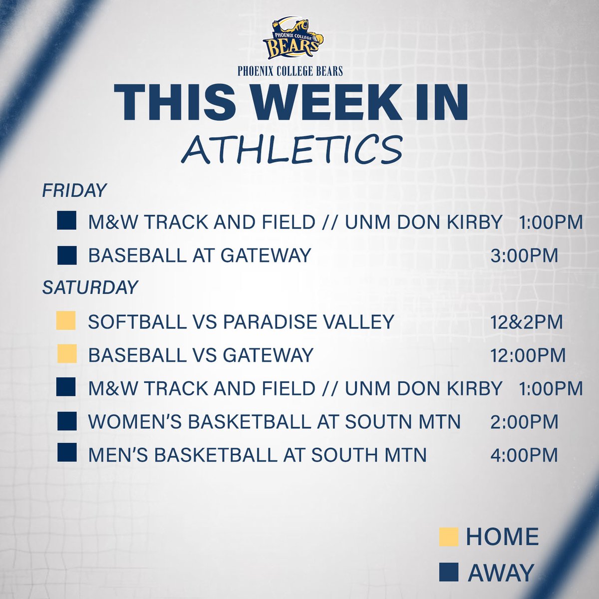 Phoenix College Athletics tweet media