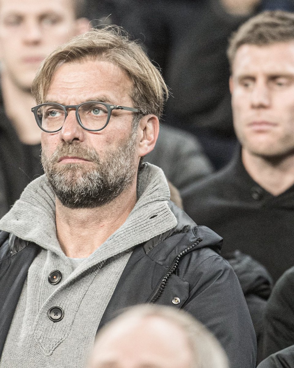 ESPNFC's tweet photo. When Jurgen Klopp organized a team bonding trip to Spain and watched Barcelona's UCL match against Borussia Monchengladbach in 2016. Barcelona had just won the Champions League in 2015 behind MSN and Liverpool were searching for their first since 2004-05 👀

Liverpool under Klopp would end up winning the UCL a couple years later 🏆

Trip ended up working 🙌