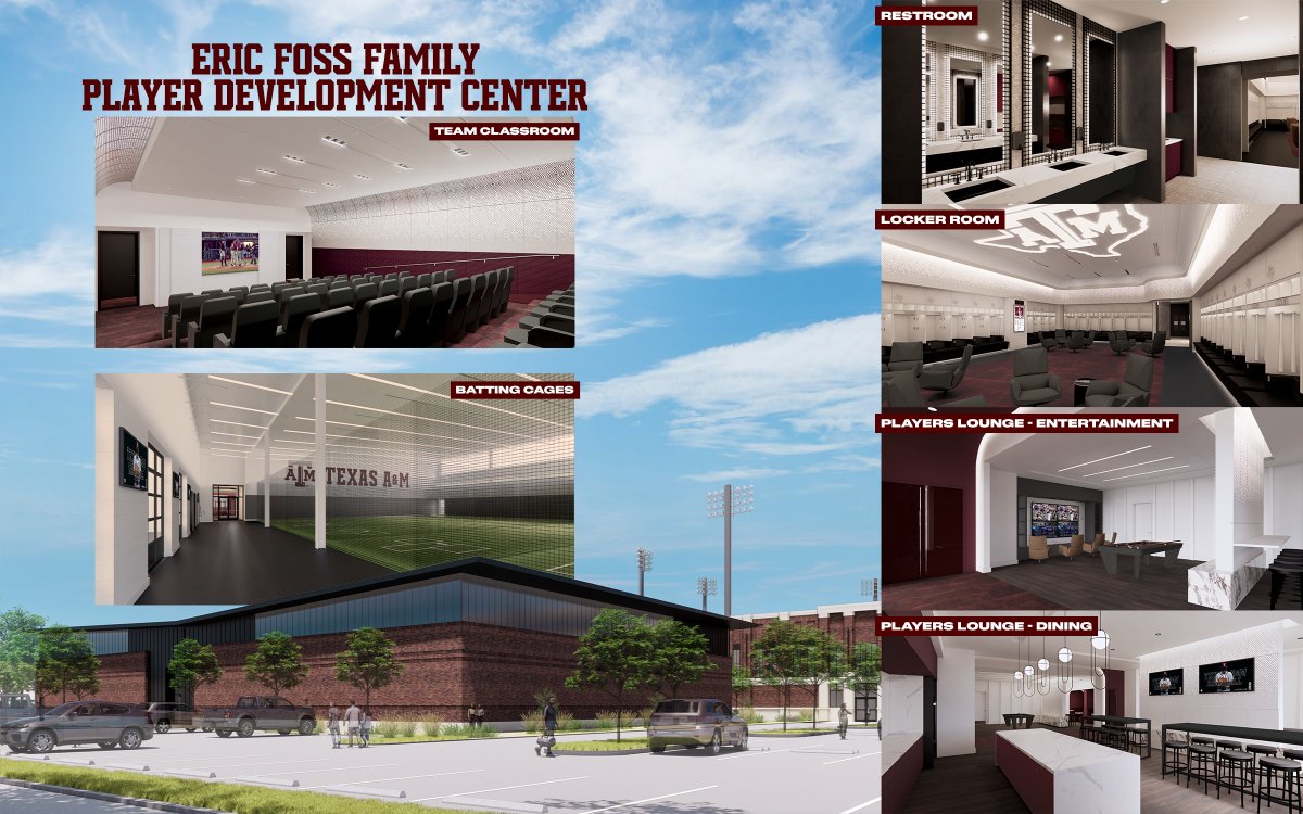 A new name. A lasting impact. The Eric Foss Family  Player Development Center coming soon👍 

🔗 aggi.es/4013IxG

#GigEm