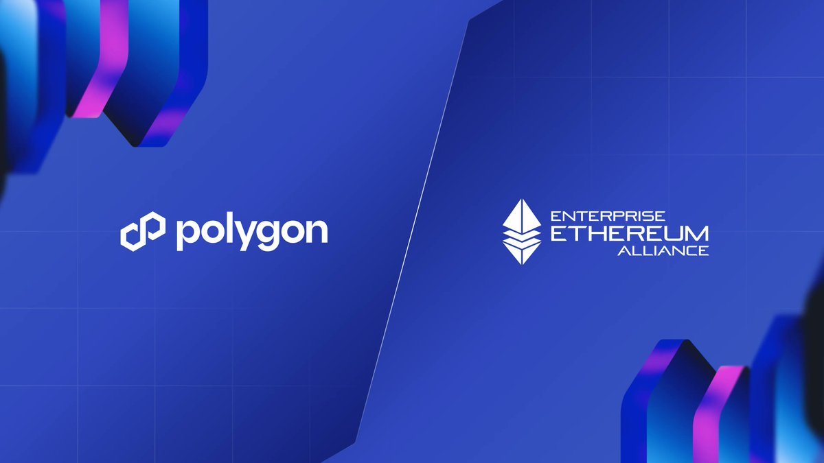 0xPolygon's tweet photo. Polygon has joined the Enterprise Ethereum Alliance.

With the Open Money Stack, we're building the global payment rails for institutions, enabling instant and reliable money movement between traditional systems and onchain rails.

Joining @EntEthAlliance, alongside @Nethermind + @ethena, Polygon will collaborate closely with enterprises on global settlement, merchant access, and compliant rails.