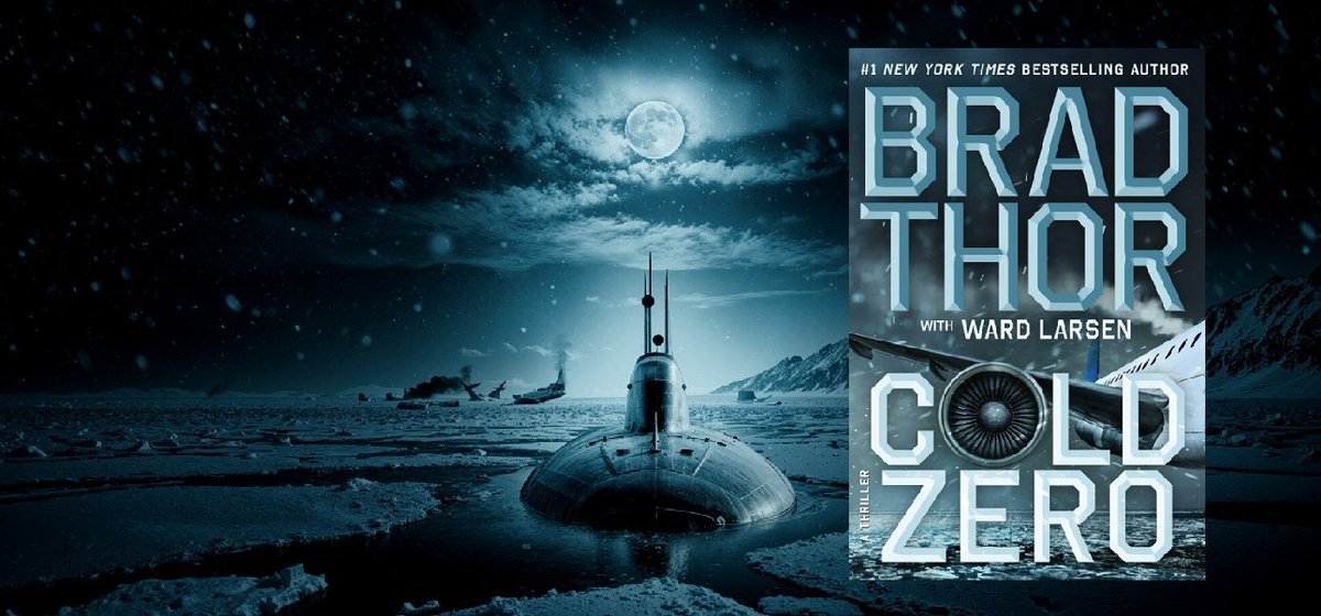 HashtagSpiruli's tweet photo. Happy Book Birthday, @BradThor & @wardlarsen. COLD ZERO hits the Arctic & every bookstore on the way TODAY! It's only February & COLD ZERO looks to be THE thriller to beat in 2026. Well done, Gents! #HBD #ColdZero #BookX. https://t.co/sHyrGSNKJ2