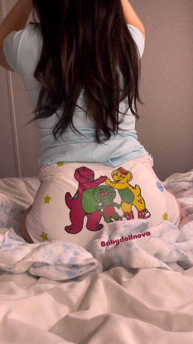 Barney V2 feedback by our customer <a href="/BabyDollNova1/">BabyNova🩵</a> ,please follow our customer too ,thank you😊
Due to festival, stop shipping now
Shipping Worldwide🌍:abdldream.store
Shipping Worldwide🌍:cutediaper.store
Shipping US only🇺🇸:diaperus.com
#abdl #ageplayer