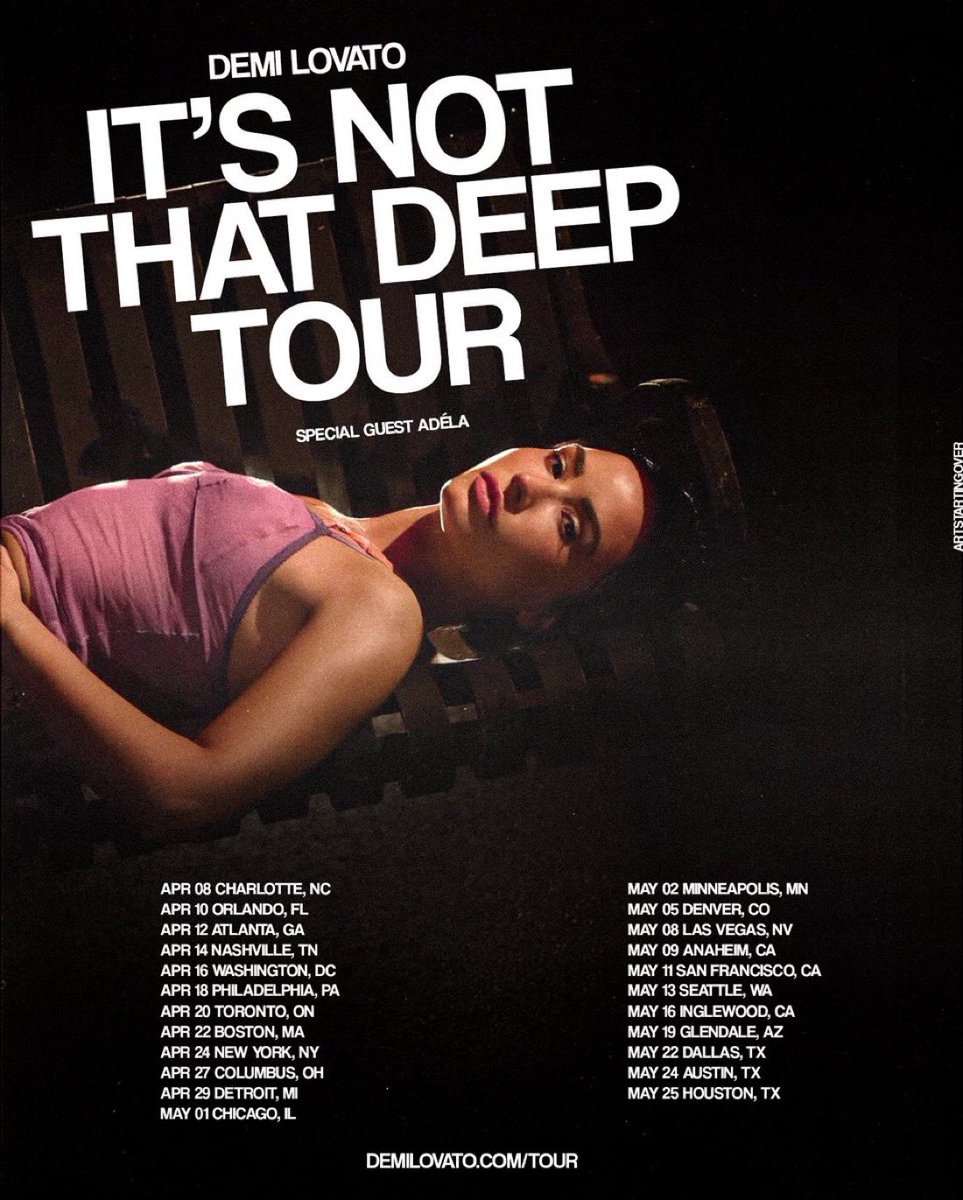 demismonarchy's tweet image. when demi announced the tour dates I knew there was going to be some re-scheduling due to each show being so close to each other with no time to rest but cancelling FIVE shows instead of moving the dates is INSANE. 

“more time rest and rehearse” girl which one is it? you should…