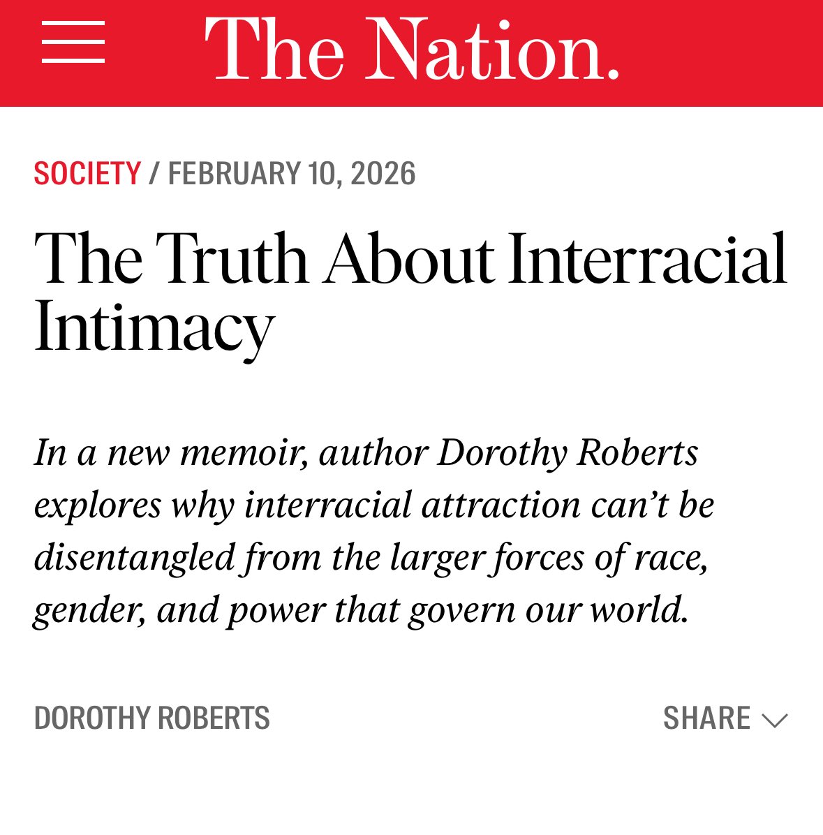 Dorothy Roberts tweet media