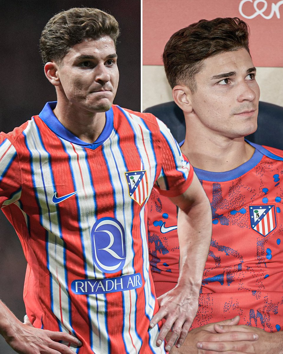ESPNFC's tweet image. Julián Álvarez has scored only once in his last 15 games for Atlético Madrid 😮

They face Barcelona on Thursday in the Copa del Rey semifinals. He might be due 👀