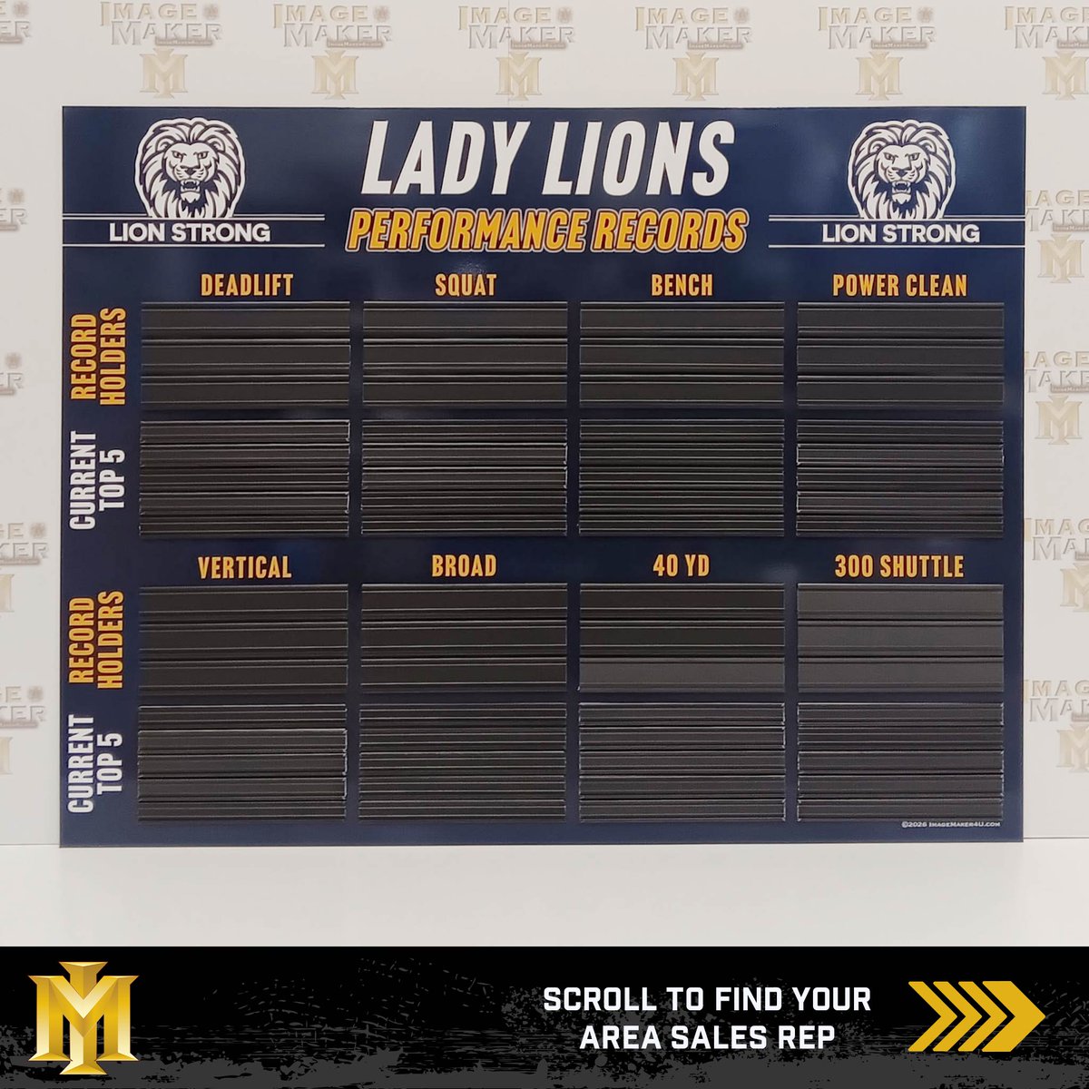 imagemakers4u's tweet image. Excellence deserves to be seen. We are honored to create the new Performance Records Board for Flower Mound Coram Deo Lions.
Thank you Coach Haygood for trusting #imagemaker4u with your project!
 #graphicdesign #customboards #CoramDeo #flowermoundtx #coramdeolions #lionstrong