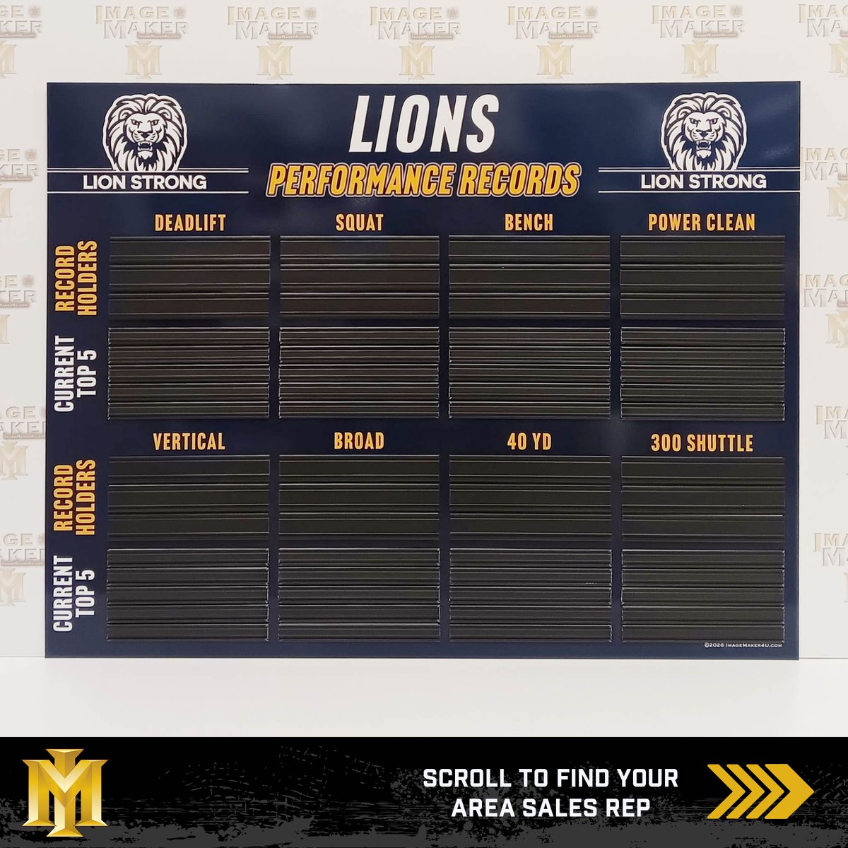 imagemakers4u's tweet image. Excellence deserves to be seen. We are honored to create the new Performance Records Board for Flower Mound Coram Deo Lions.
Thank you Coach Haygood for trusting #imagemaker4u with your project!
 #graphicdesign #customboards #CoramDeo #flowermoundtx #coramdeolions #lionstrong