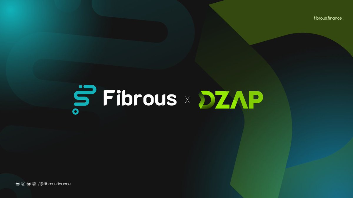 Our mission to reach the masses continues! 🐍

Fibrous is now integrated into @DZap_io to empower their best execution. 

DZap brings the easy-to-use, unified DeFi experience; we deliver the liquidity routing and best rates under the hood.

Simplifying DeFi... Together! 🤝