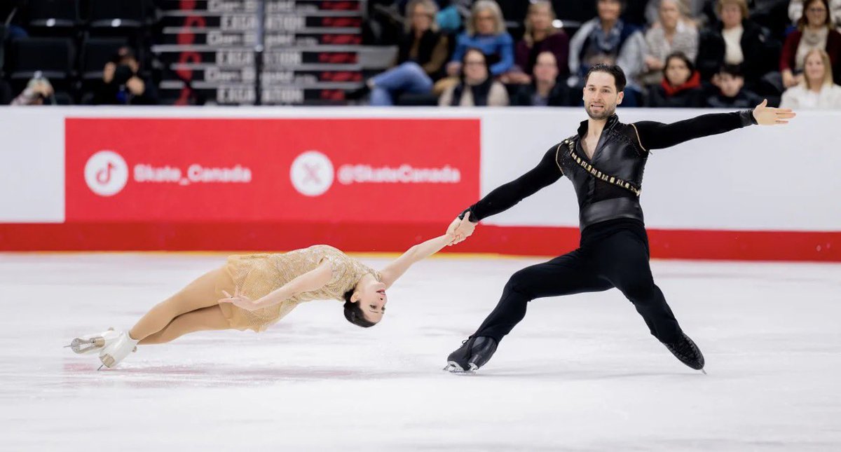 Devin_Heroux's tweet photo. BREAKING 

Canadian pairs team Deanna Stellato-Dudek and Maxime Deschamps are coming to the Olympics. They leave Canada tomorrow.

Their Olympic dream was in doubt after Deanna hit her head in a training accident. But she has been medically cleared to compete at the Winter Games. https://t.co/qllHTVrWZd