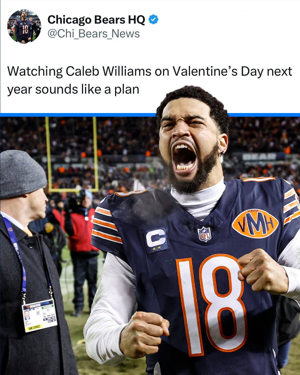 FanDuel's tweet image. Are the Chicago Bears the next team to reach the Super Bowl? 👀

h/t @Chi_Bears_News | #DaBears