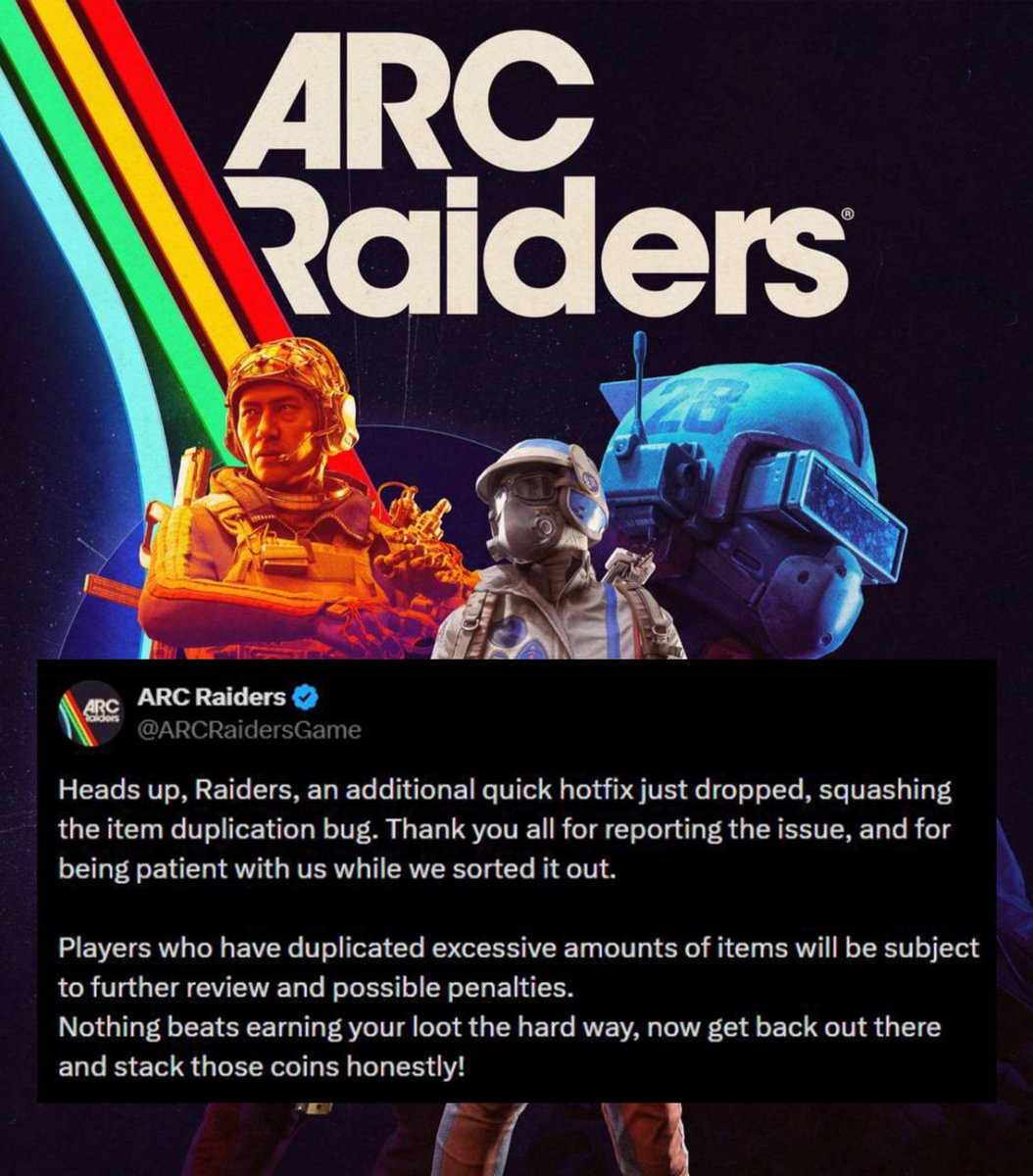 ARC Raiders Media tweet media