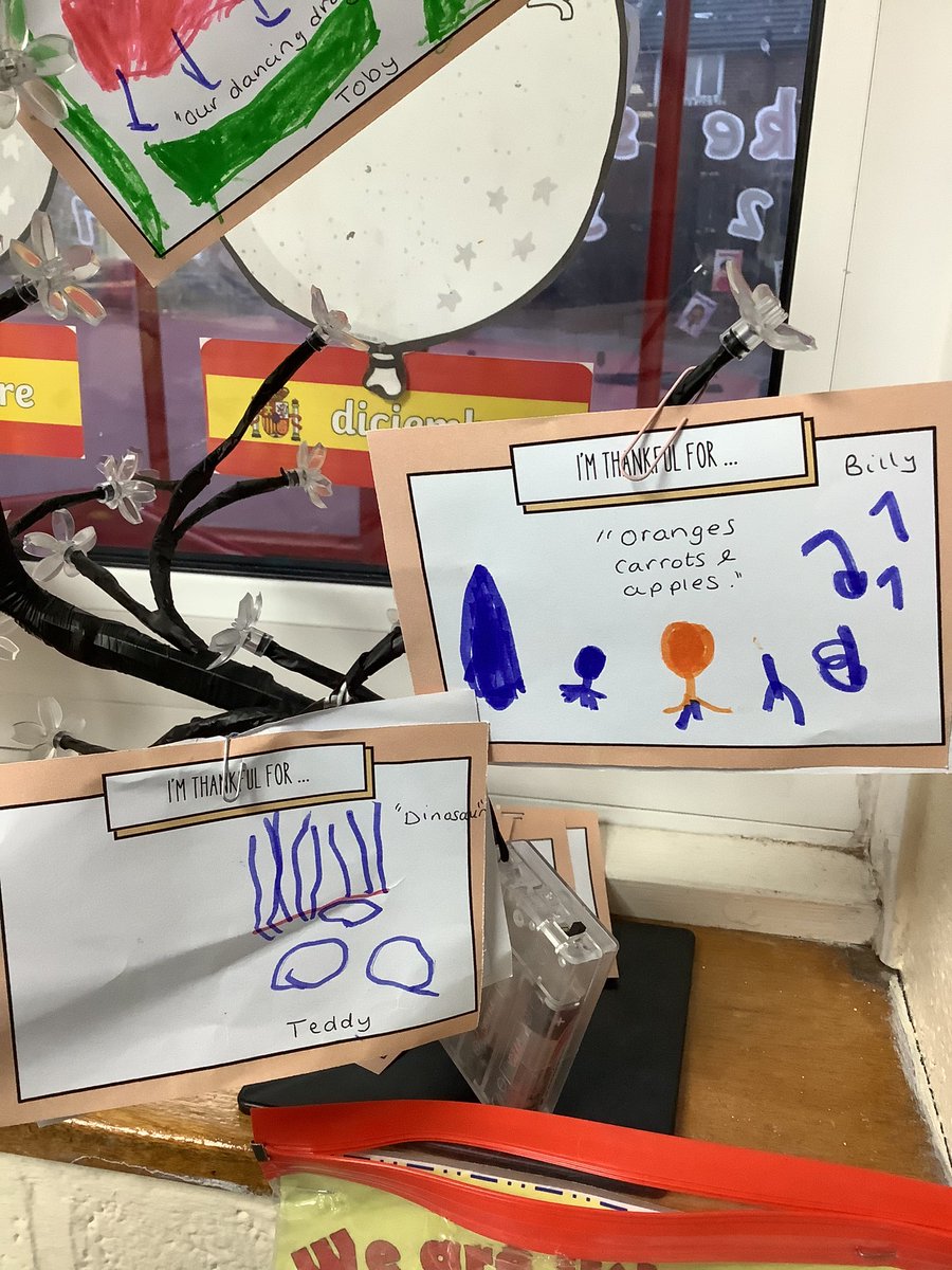 <a href="/HasNursery/">Hindley All Saints Nursery</a> have been drawing things we are thankful for and adding them to our #PrayerTree…take a look….

#EYFS
#ChristianSchool
#Prayer
