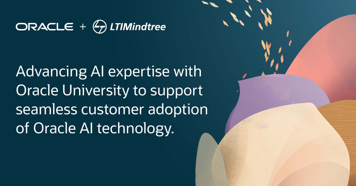 Oracle University tweet media