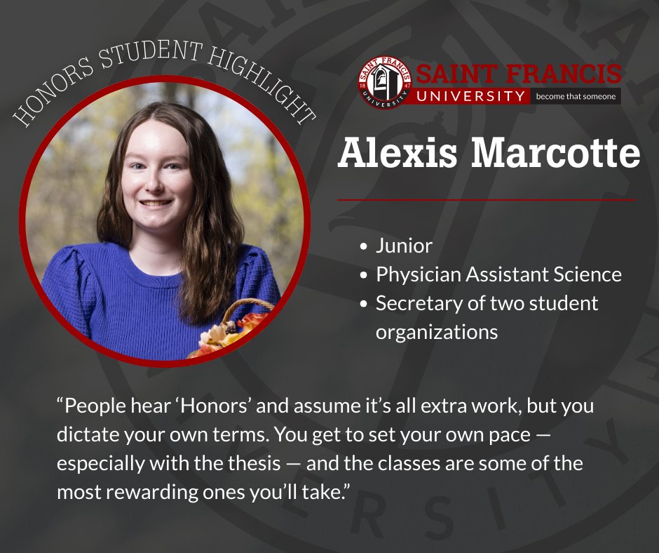 Saint Francis U tweet media