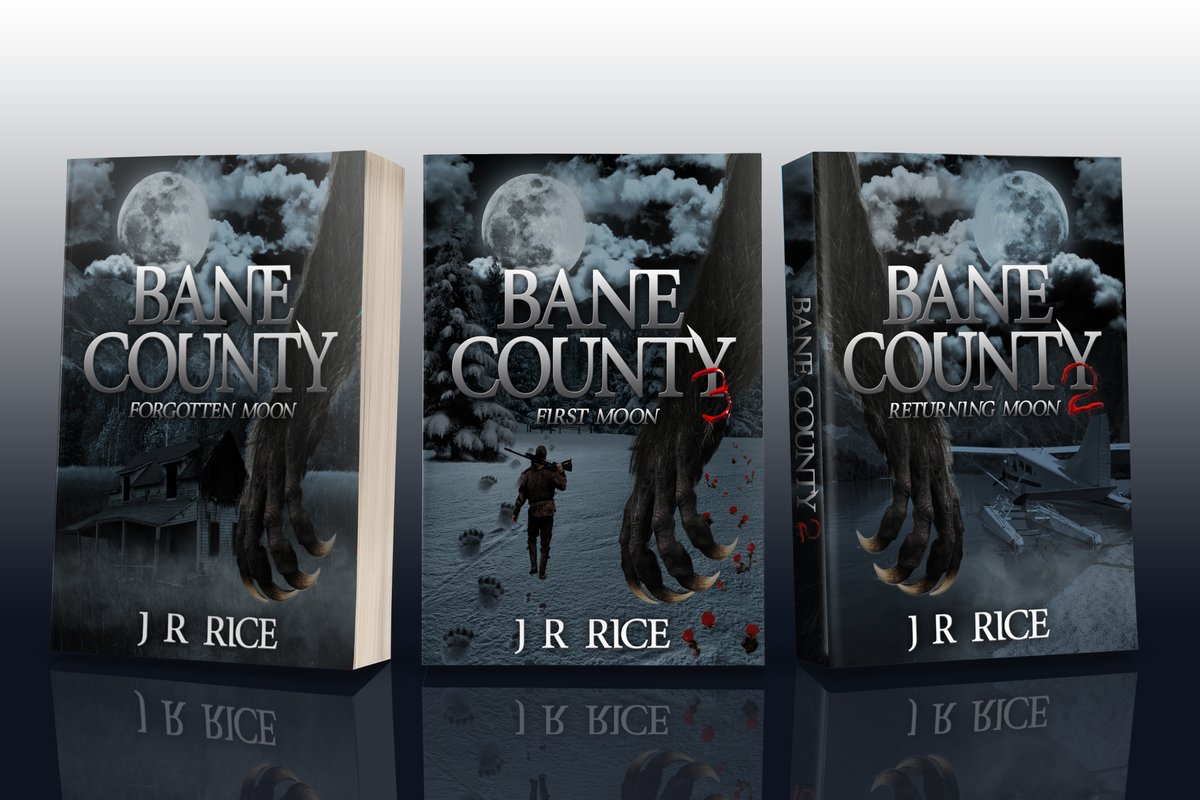 JRRiceauthor's tweet photo. —NEW HARDCOVER EDITIONS—
Bane County Books One, Two & Three are Available for your Bookshelf
Get your hardcopies today
https://t.co/v808yZD95T
#horror #werewolf #werewolves #IAN1 #ASMSG #IARTG #Thriller #suspense #bookboost #lithub #netgallery #supernateral #bookbub #BaneCounty https://t.co/jmZ2933Lom