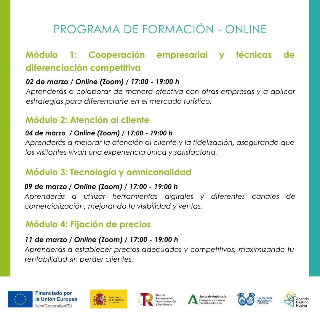 DipuHU's tweet photo. 🗓️ El día 25 arrancan los talleres de cocreación de productos de turismo sostenible en #Alosno, #Tharsis y #SanBartolomédelaTorre. 
📌 Inscripción: 
https://t.co/gu57dWhYLg
➡️ Actuación financiada por la UE – Plan de Recuperación, Transformación y Resiliencia - #NextGenerationEU https://t.co/jAw6o8mh6s