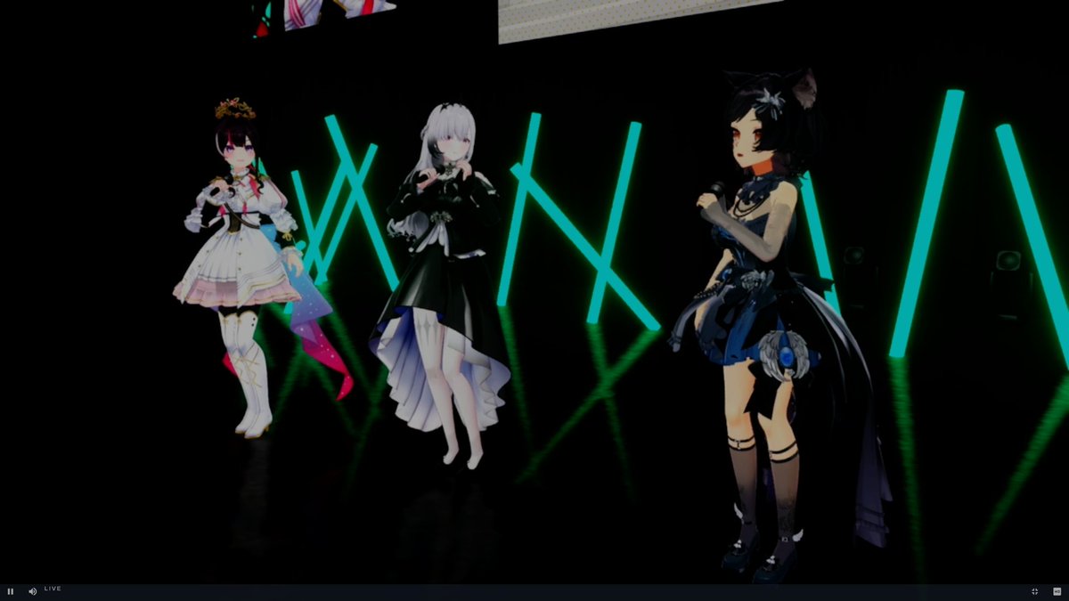 tidough's tweet photo. It's a great opportunity to hear three of my favorite vtuber in one live.
The sound engineering for live streams and replays is quite different, making watching the replay a unique experience.
#TUBEOUT https://t.co/WeYYnKzUVo