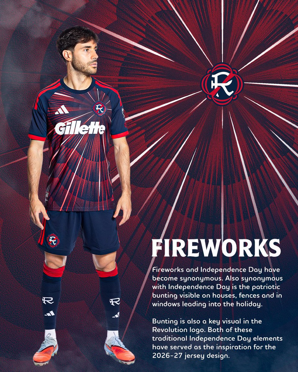NERevolution's tweet photo. History woven into the fabric

➥ https://t.co/YTZdIFOtQ2 

#NERevs • @Gillette • @adidasfootball https://t.co/mRUgFynU2i