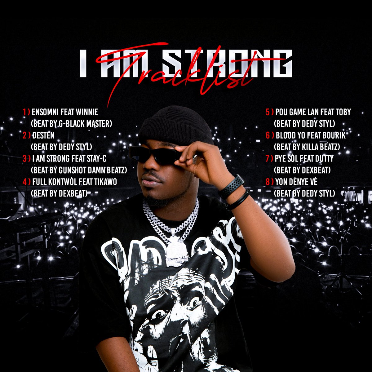 🎴OFFICIEL | Le rappeur <a href="/Woolensstrong/">Woolens strong</a> dévoile la trackliste de son nouvel album intitulé 《 IAM STRONG 》. 

RESTEZ CONNECTÉS <a href="/MEDIAPLATOA/">MEDIA PL@TOA🎤🎧</a> #releaseiamstrong