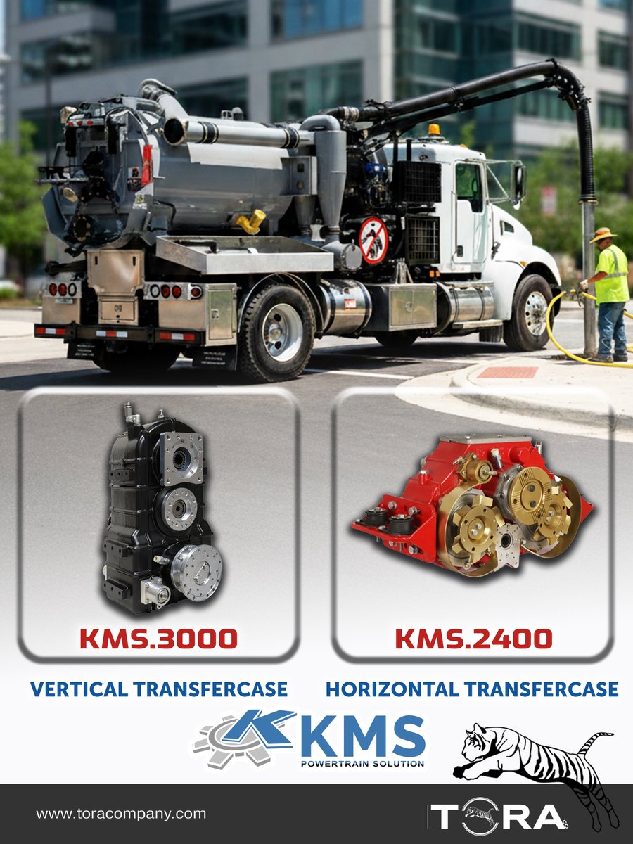 ToraCompany's tweet image. KMS.3000 | VERTICAL TRANSFERCASE (SPLIT SHAFT PTO)
toracompany.com/transfercase/k…

Address: 11417-19 Irving Park RD, Franklin Park, IL 60131

Tel : 630 785-2410

Cell: 331 688-4947

sales@toracompany.com

#transfercase #splitshaftpto #vacuumcleaner #vacuumexcavator  #watertruck