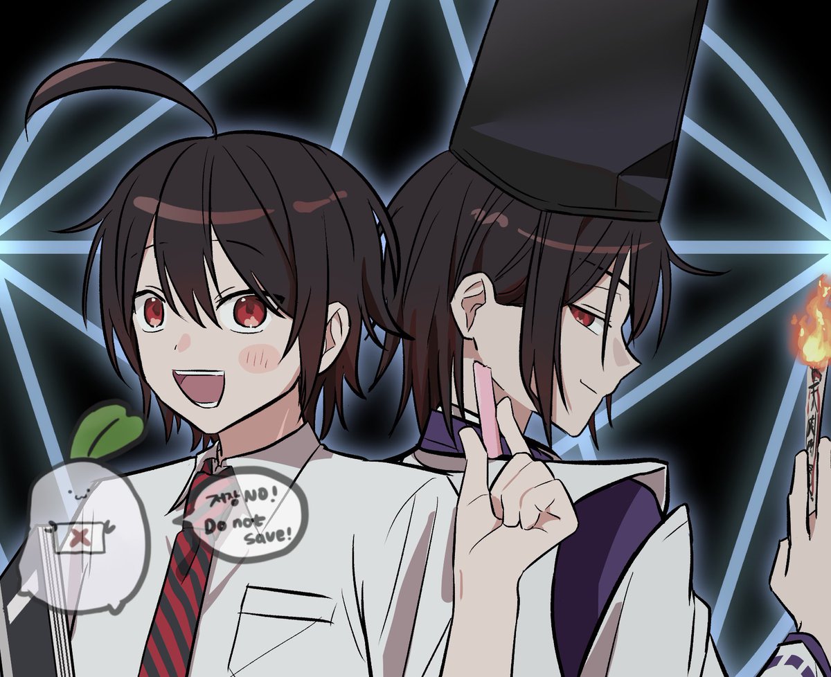 트친이 하루아키랑 세이메이 그려줬어요!! 
행복하다 😍💕💕