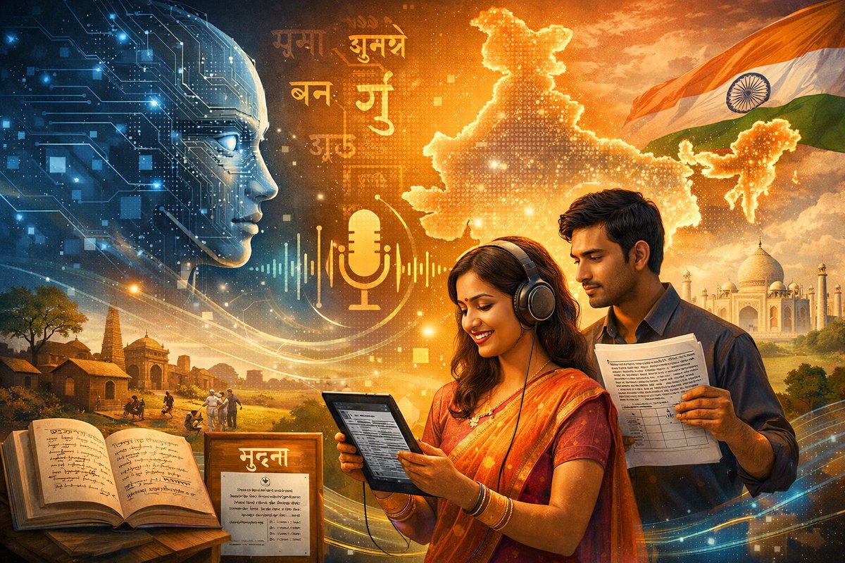 ruwatiaofficial's tweet image. A proud moment in AI in India

Sarvam can see Indian languages, understand them &amp;amp; speak them aloud.

From documents to voice, technology finally speaks our language.

When AI understands India, India moves forward together.

#Sarvam #OCR #TextToSpeech #DigitalIndia #AIinIndia