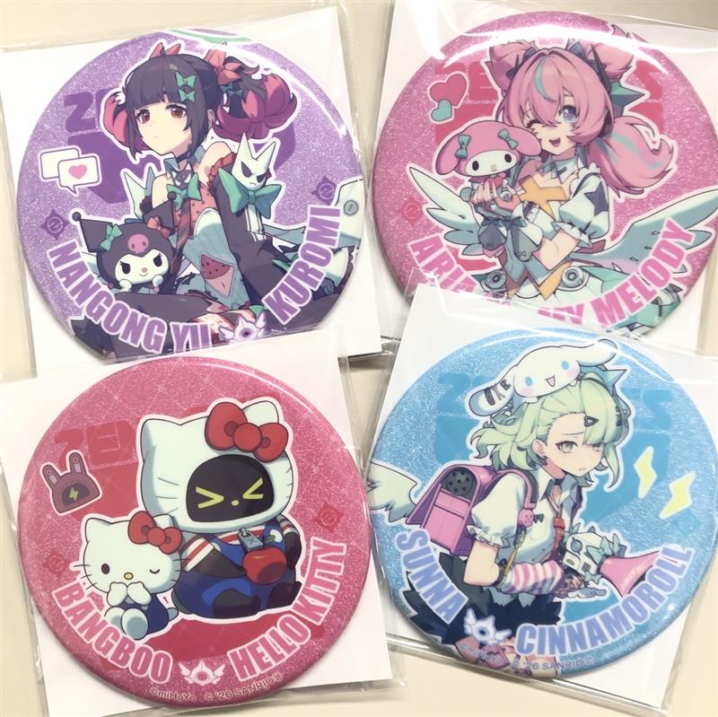 入荷情報］ ｢ゼンレスゾーンゼロ×サンリオキャラクターズ 缶バッジ