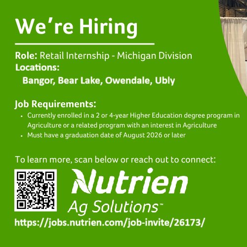 Nutrien Ag Solutions Michigan tweet media