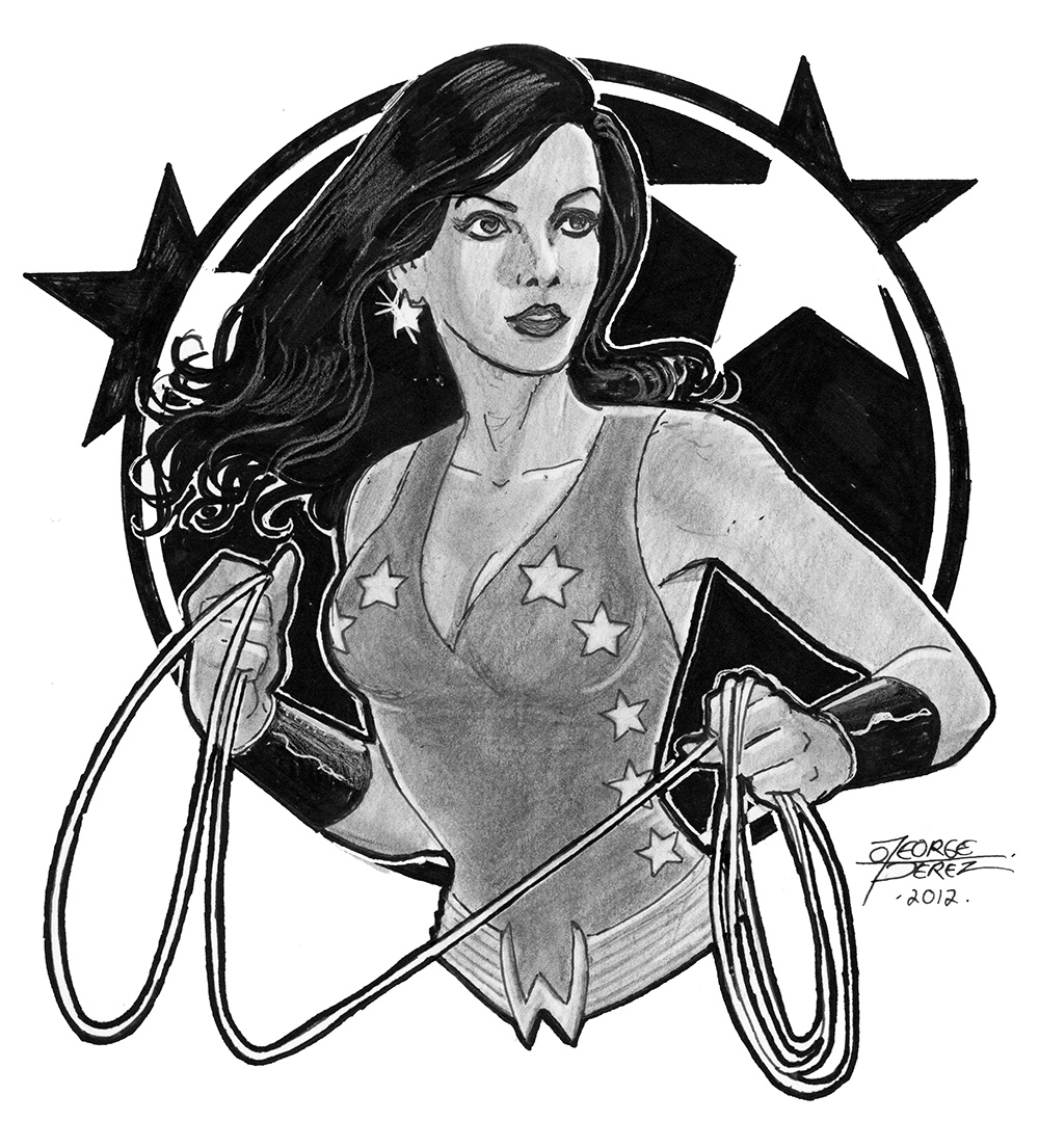 georgepereznet's tweet photo. George Perez #183: Wonder Girl https://t.co/q3dR1XnMma