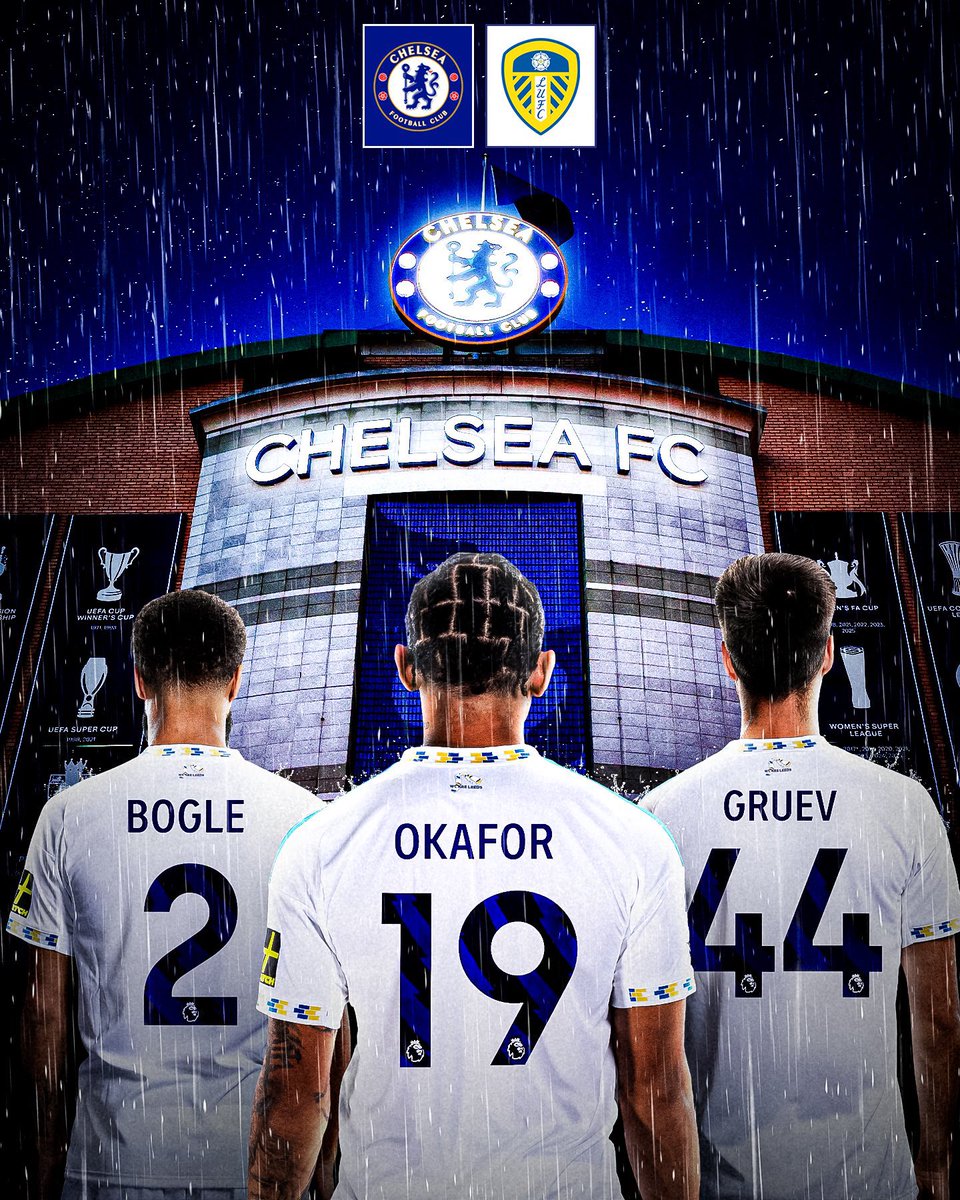 If Leeds United win Chelsea by 3 goals 
I will give 2 people 10k, 5k each 

Like 👍🏻 retwet🔄 and tag 2 of your friends 

⚠️ Must be following <a href="/messifirstso/">MFS🥷🏻</a> 

#LeedsUnited #ChelseaFC