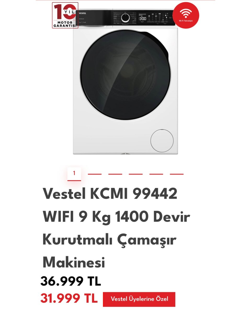 whisperhaber's tweet photo. Yerli marka Vestel'in 9 Kg çamaşır makinesinin Almanya fiyatının, Türkiye fiyatından ucuz olması dikkat çekti.

Türkiye Fiyatı / Yurt Dışı Fiyatı

31.999 TL / 22.298 TL

(KazıkSepeti) https://t.co/GKDuNkqxS9