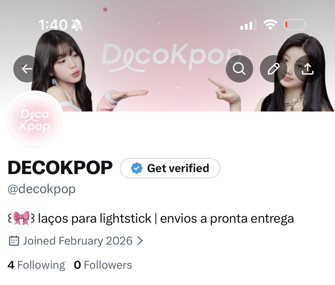 GENTE! fiz uma conta para vender laços para lightstick, me sigam pls vou seguir TODOS de volta 😘🎀 <a href="/decokpop/">DECOKPOP</a>