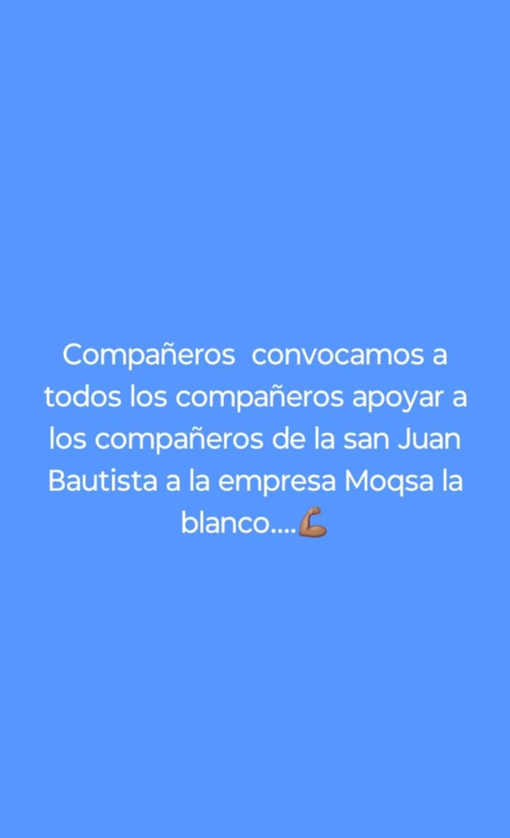 ATENCIÓN: Trabajadores del Nuevo Halcón y de la empresa San Juan Bautista cortan la salida de MOQSA.