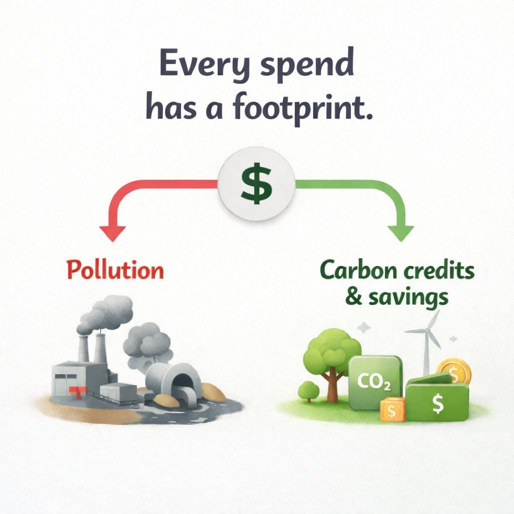IMPT_token's tweet photo. Sustainability isn’t a department. It’s a consequence of decisions.
Every budget sends money somewhere and that destination matters.

Design for impact. Love with impact.

#ShoppingSpends #IMPT #ConsciousShopping #CarbonCredits https://t.co/THNfft6XLE