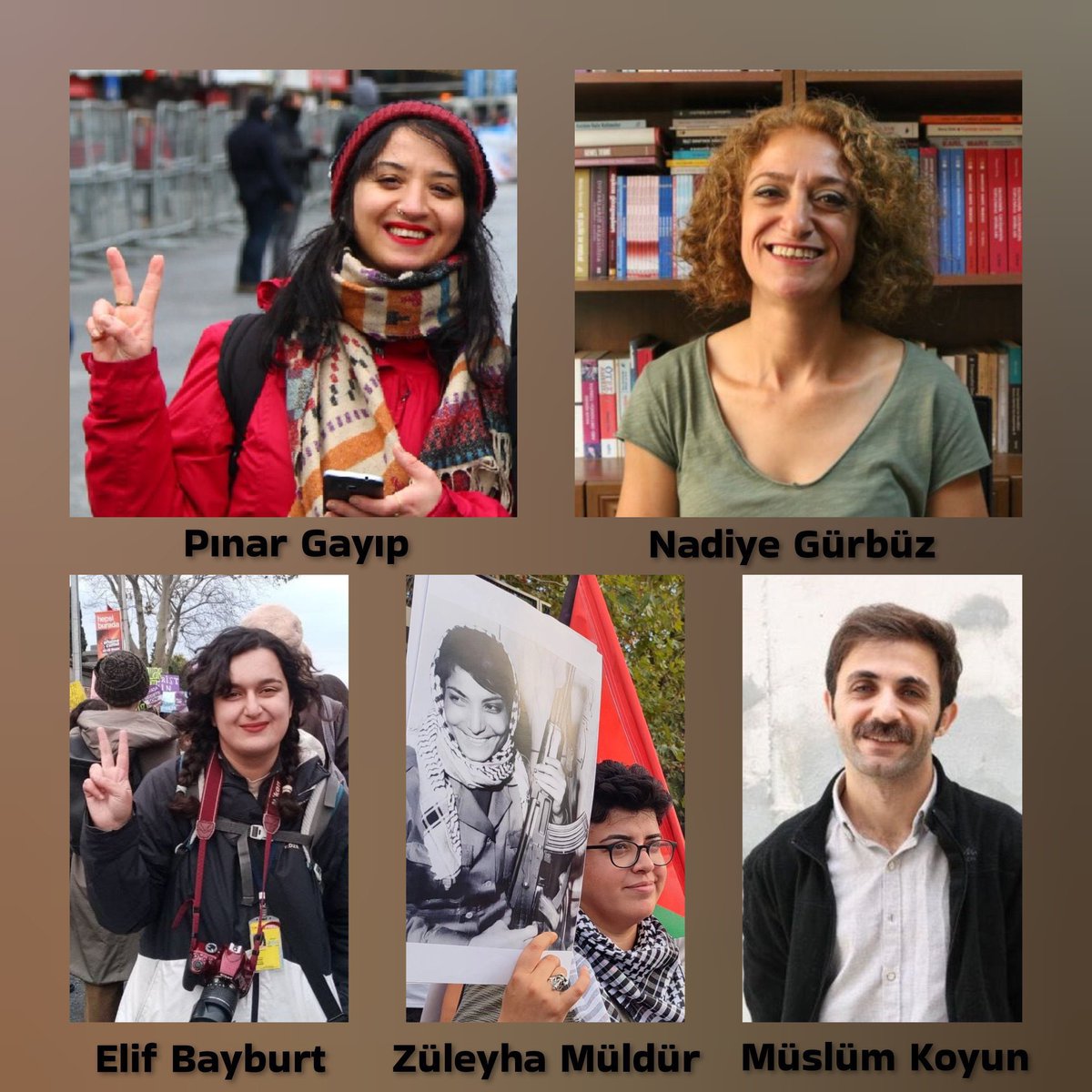 Tutuklu gazeteciler serbest bırakılsın.