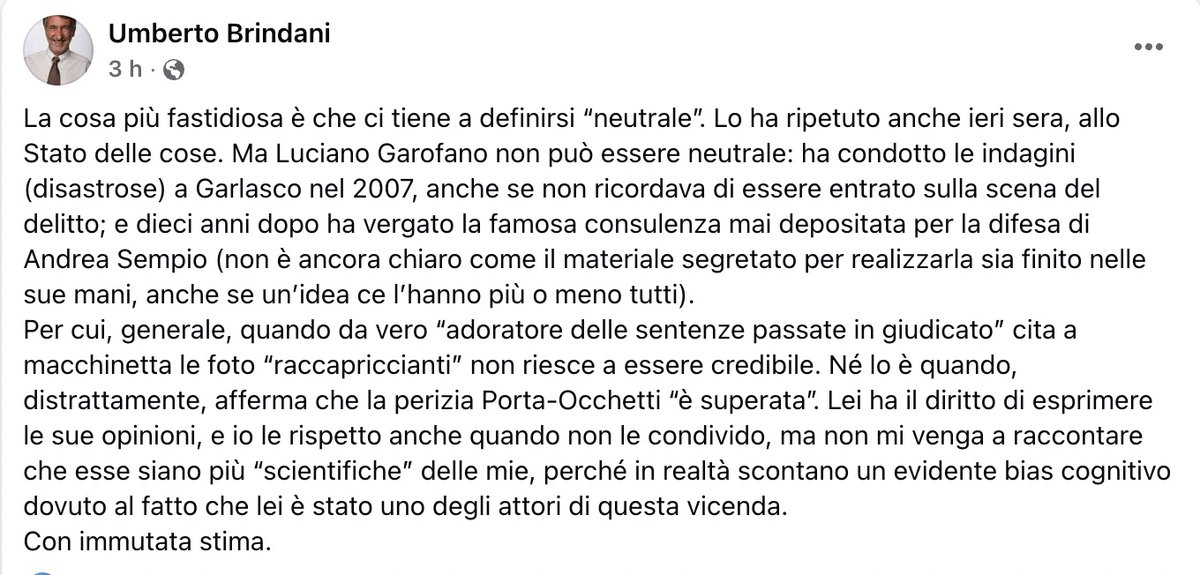 Mic Drop 🎤 #UmbertoBrindani 🙌🙌

 #Garlasco #Pagliacci