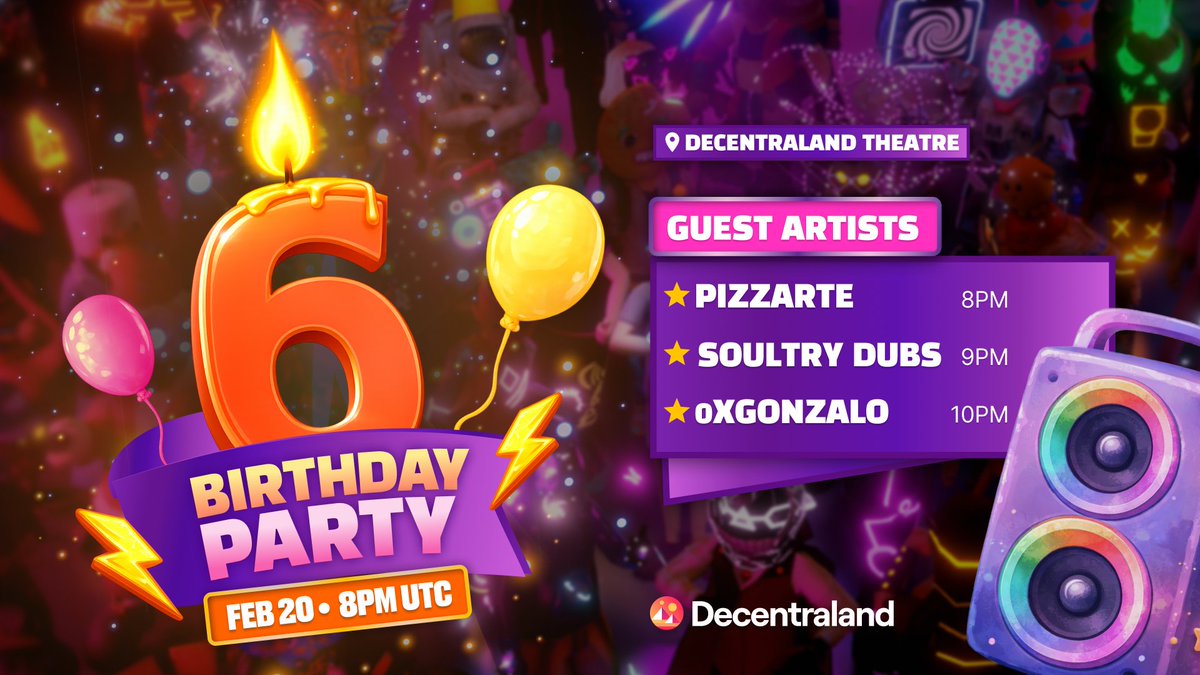 Decentraland tweet media