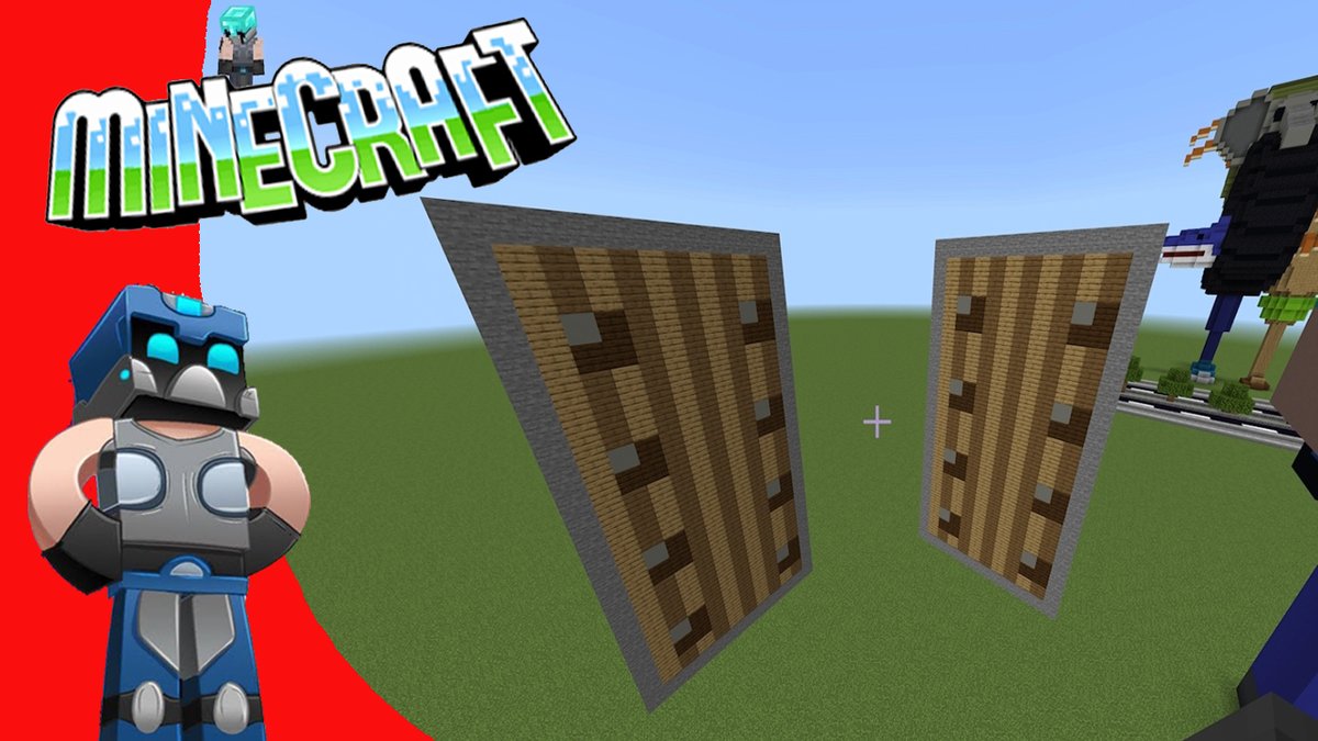 Minecraft: Como hacer un escudo Tutorial 3D youtu.be/VplpFwqt6Qs?si… a través de <a href="/YouTube/">YouTube</a>