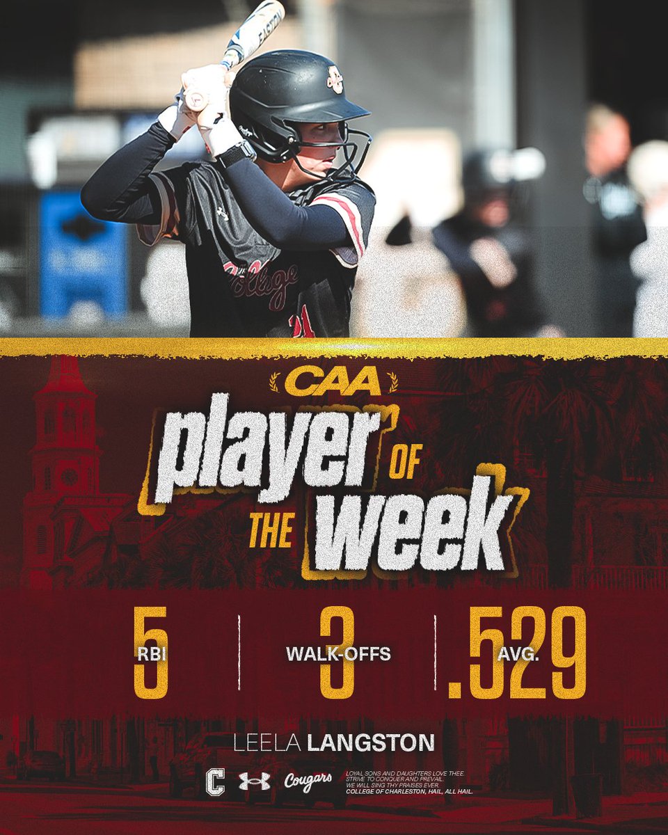 Charleston Softball tweet media