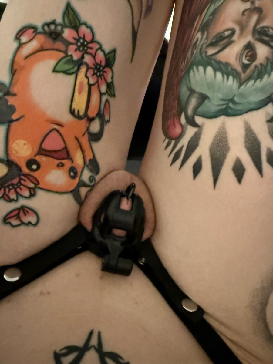 Should I keep it locked? #sissy #chastity #sissychastity #chastitycage