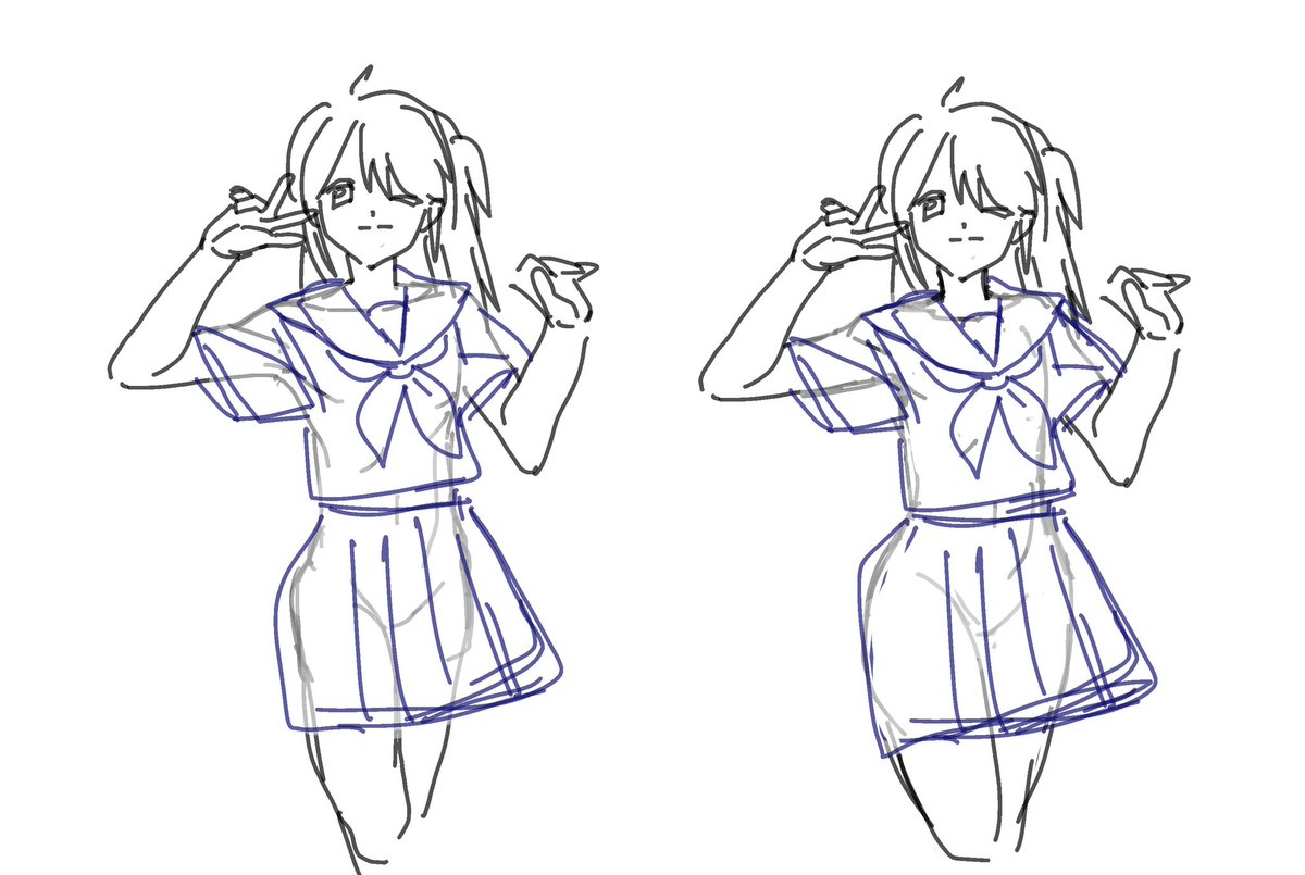 胸の無い女の子を描いて男の娘と言わないでよ！骨格はちゃんと男の、男の娘が好きなのよ！とキレながら描いた