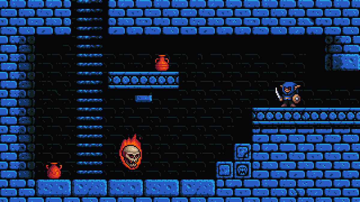 pq_pixels's tweet photo. Metroidvania mockup.
Still just testing ideas, but I’m liking this.
And building rooms from a tileset is always fun!

______

#pixelart #metroidvania #IndieGameDev https://t.co/RSL3tvGcv6