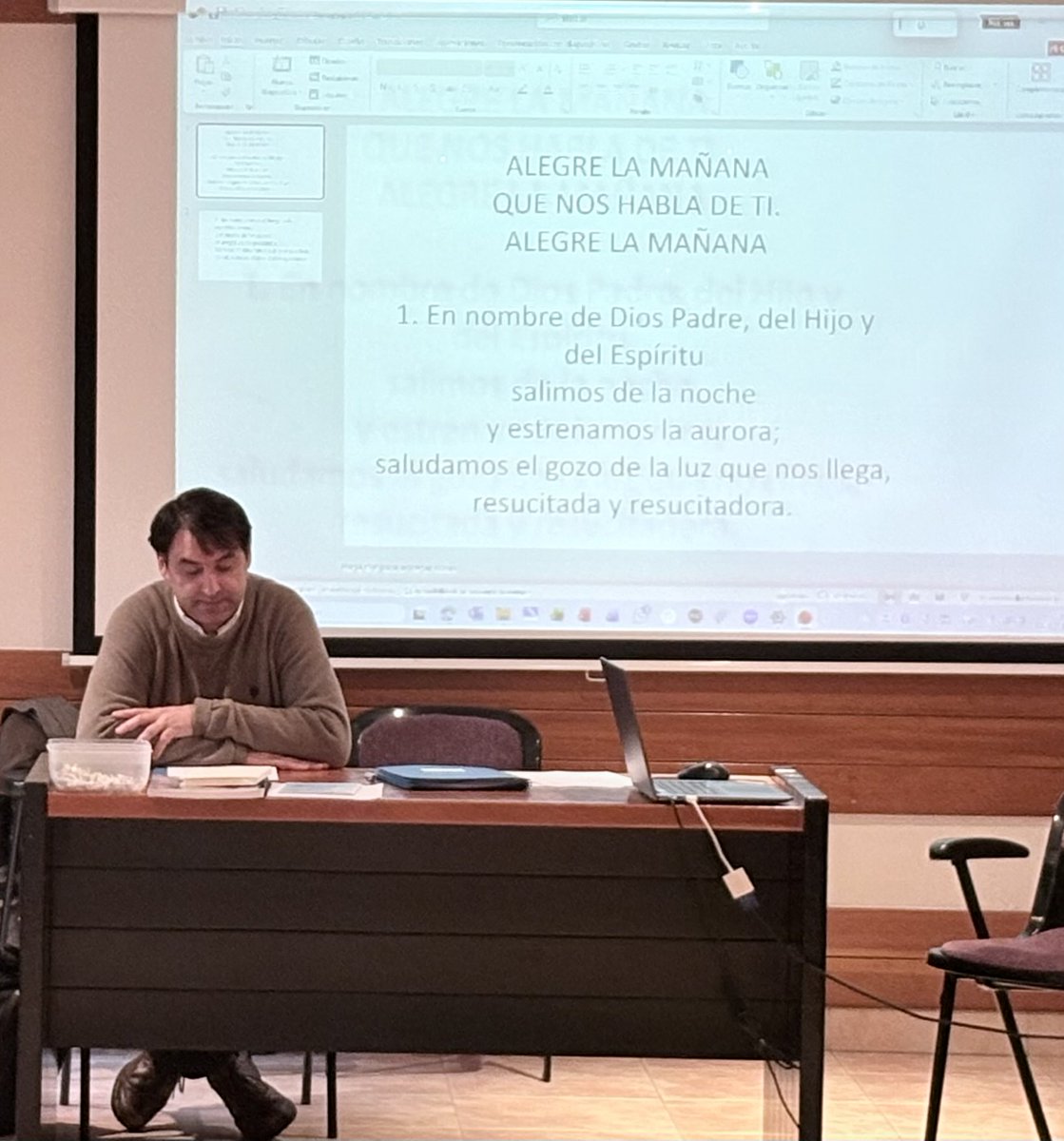 ocdnavarrainfo's tweet photo. Asamblea Plenaria. Larrea 9 de febrero de 2026. Convocados por el P. Provincial, Jon Korta, 24 religiosos provenientes de las comunidades de España y Mónaco han participado en el día de hoy en la Asamblea Plenaria celebrada en la Casa de Espiritualidad de Larrea. https://t.co/hZprXdOZhO