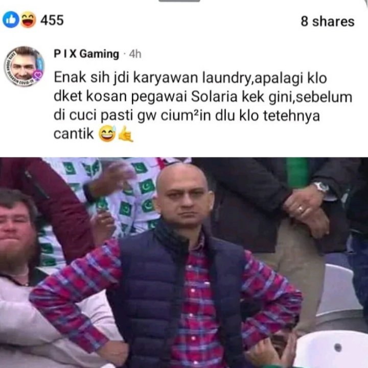 ShareRandom8's tweet image. Pantes lu gajadi karyawan laundry orang otak lu udah geser