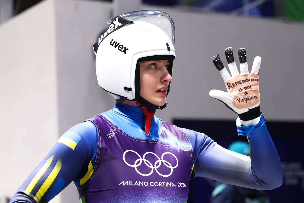 "Remembrance is not a violation"

Ukrainian luge athlete Olena Smaha with a message of support for Olympic teammate Vladyslav Heraskevych

Story here: cbc.ca/9.7082352