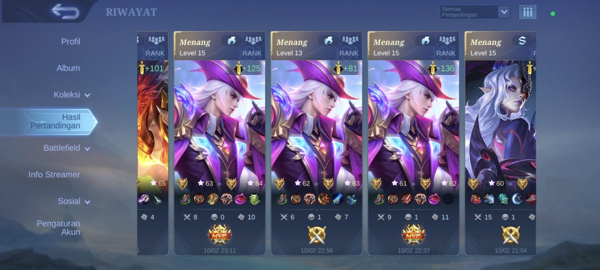 Ws 10 lagi kmrin yg 18 ptuss