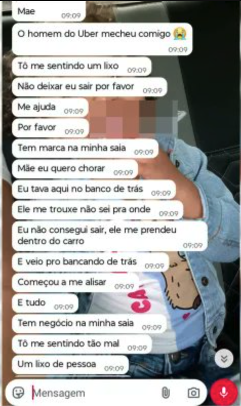 poptime's tweet photo. Motorista da Uber é preso após est*prar uma jovem de 17 anos em Brasília.

A adolescente mandou diversas mensagens para a sua mãe após sofrer o abuso. https://t.co/TdAlQjXbqy