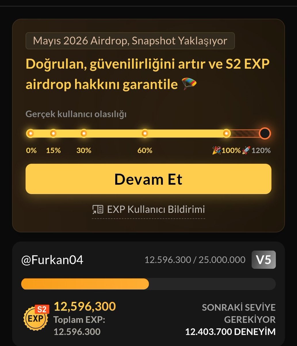 🪂 SoSoValue x SoDEX Airdrop – Detaylı &amp; Net Rehber 🪂

⚠️ Önemli: SoSoValue, airdrop için SoDEX kullanımını şart koşuyor.
Botlar elenecek, gerçekten kullananlar ödül alacak.

🔐 ZORUNLU ADIMLAR

1️⃣ SoDEX’e Giriş

👉 SoSoValue EXP kastığınız cüzdan ile SoDEX’e giriş yapın
🔗