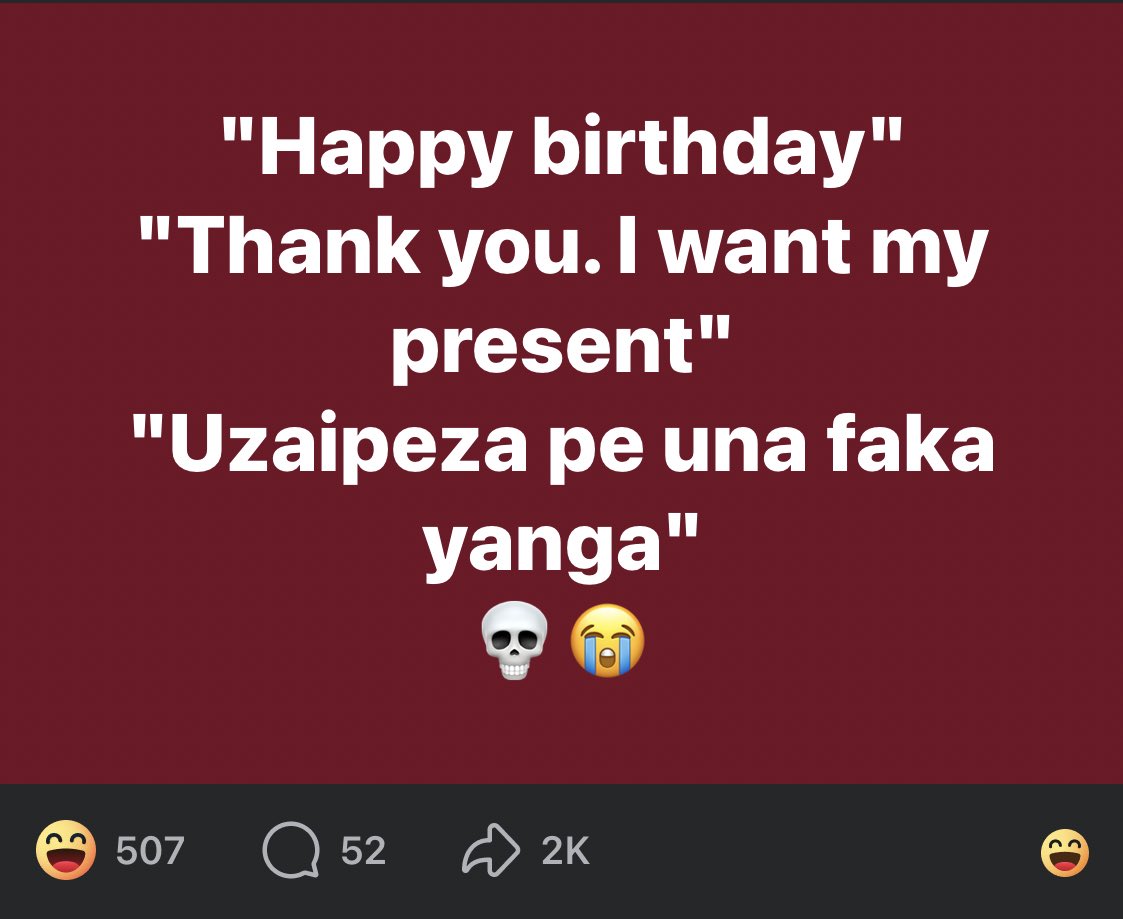 Uncle_Chilz's tweet image. Tit for tat🤧