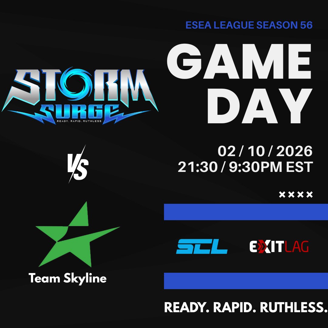 It's time to start the come back. We've been in these positions before. 

TTV/ TrueNorthStudio
TTV/ StormSurgeGG

#ReadyRapidRuthless⚡